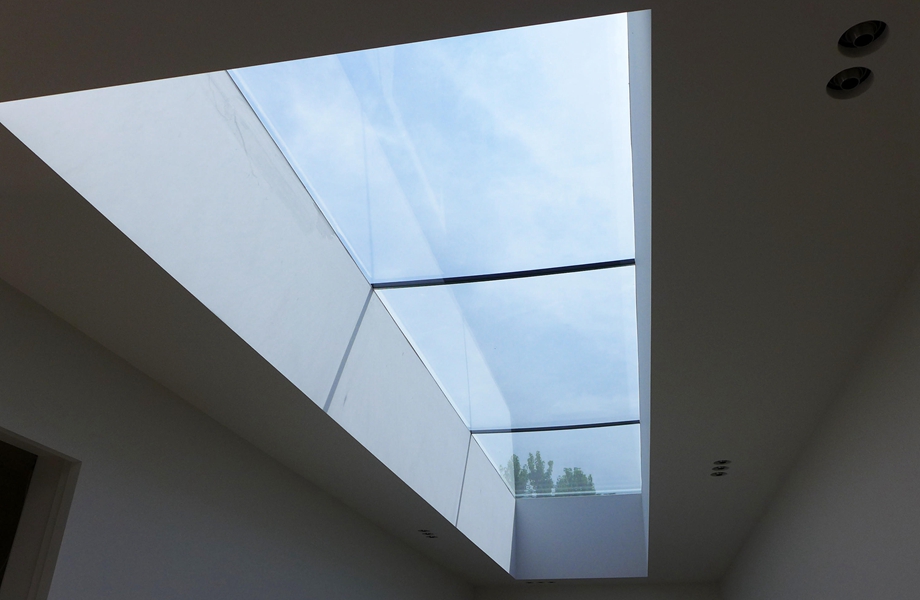 glass sky light glass sky light