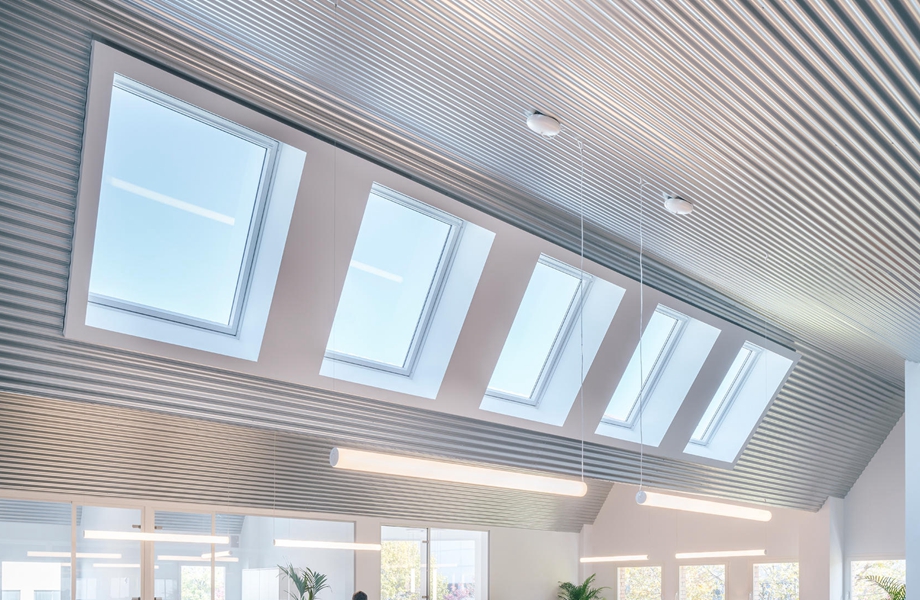 big skylight windows