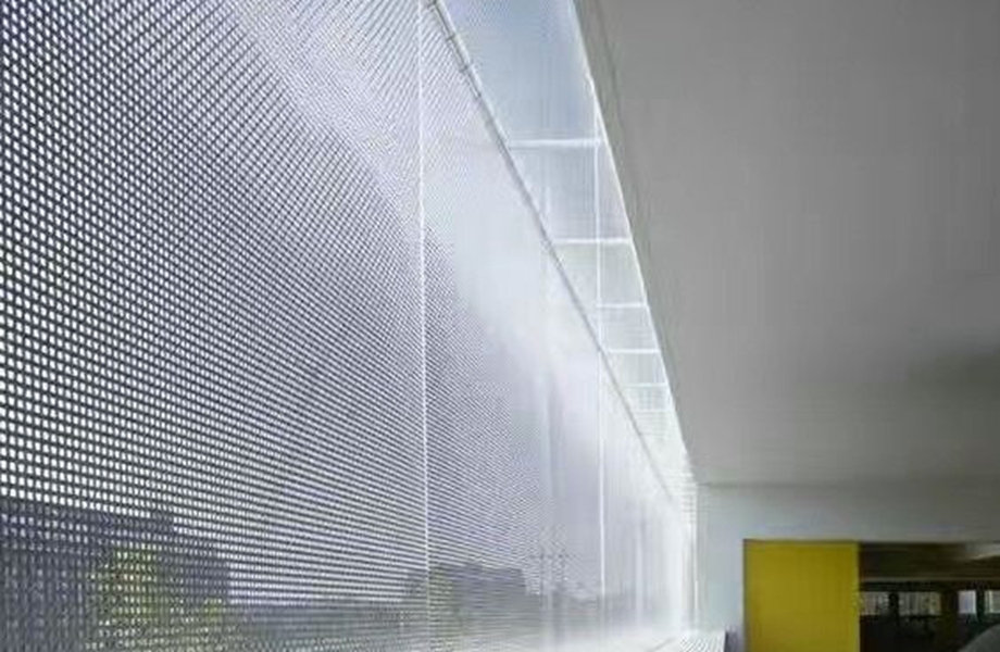 glass curtain wall building