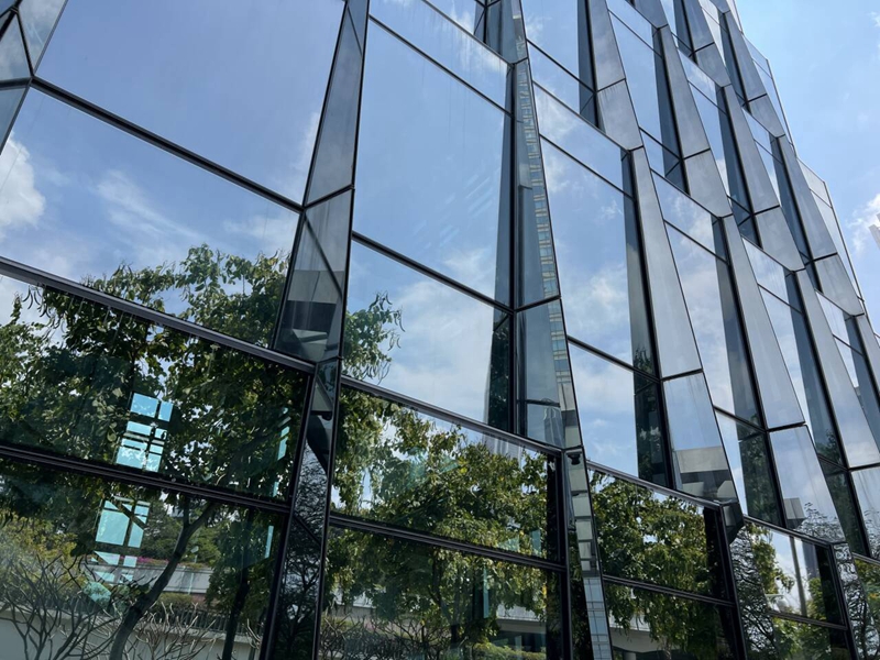 curtain wall tempered glass