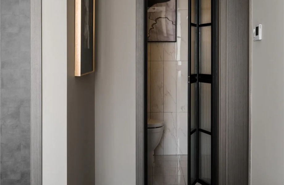 folding glass door