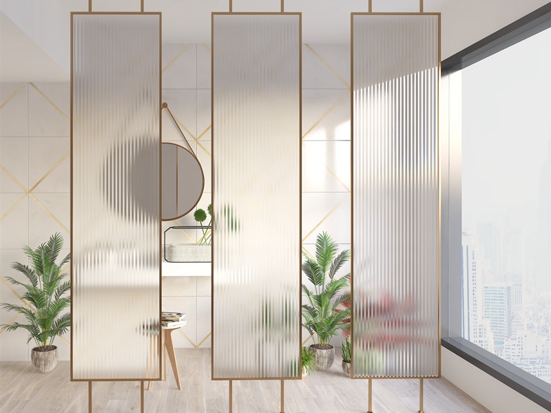 The Artistry of Decorative Fluted Glass: Enhancing Privacy and Aesthetics in Design