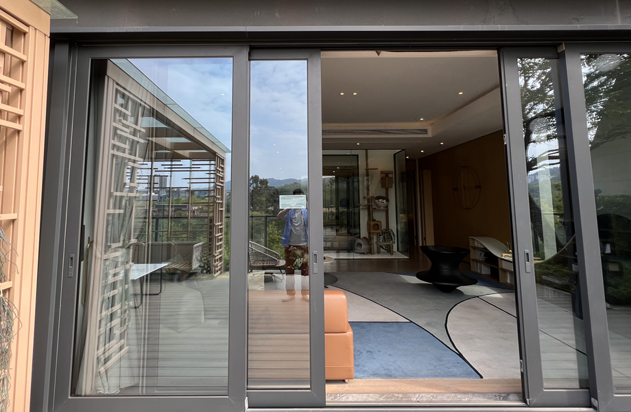 window door glass