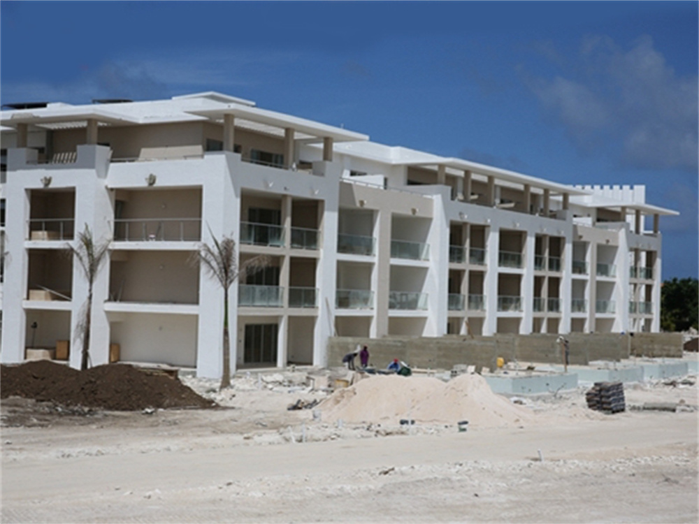 building glass curtain wall project