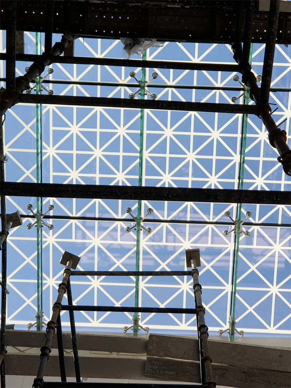stained glass skylight