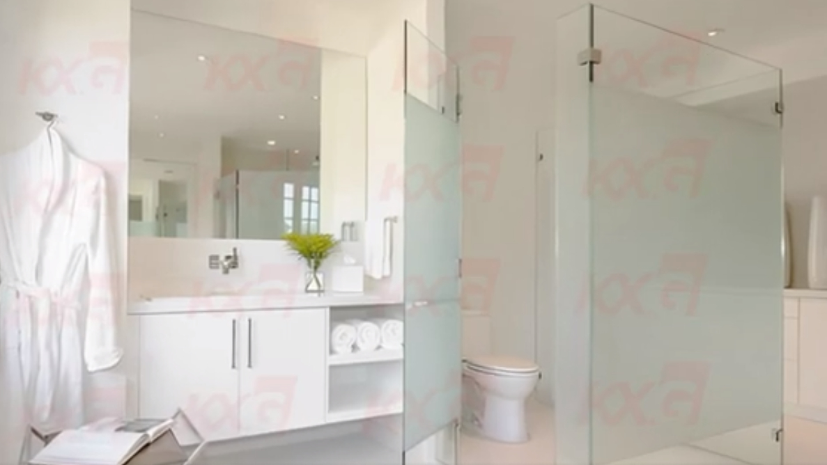 Kunxing Glass ---- Half Frosted Glass Banyo