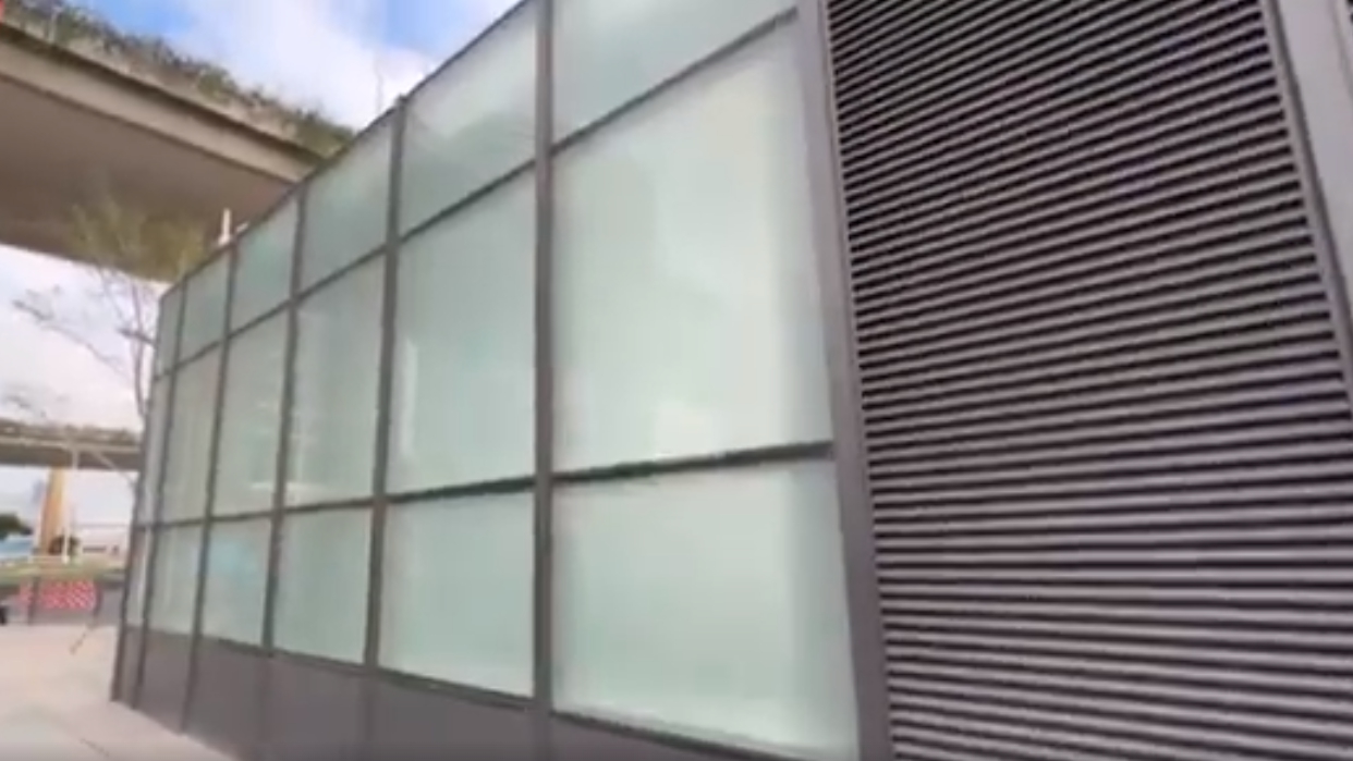 Kunxing Glass ---- Frosted Glass Double Glazing Facade