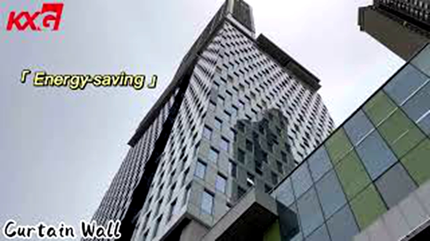 Kunxing Glass ---- Energy-saving Insulating Glass Curtain Wall