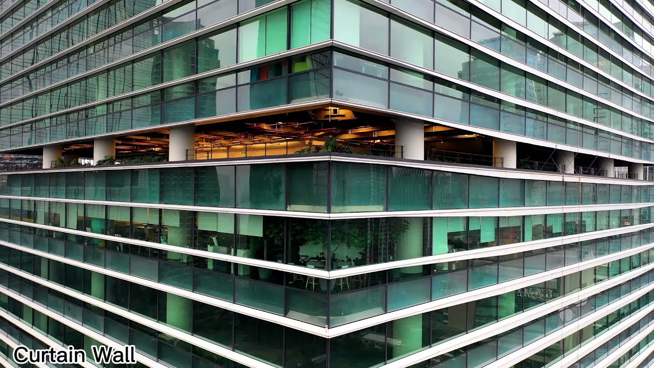 Kunxing Glass ---- insulated curtain wall glass