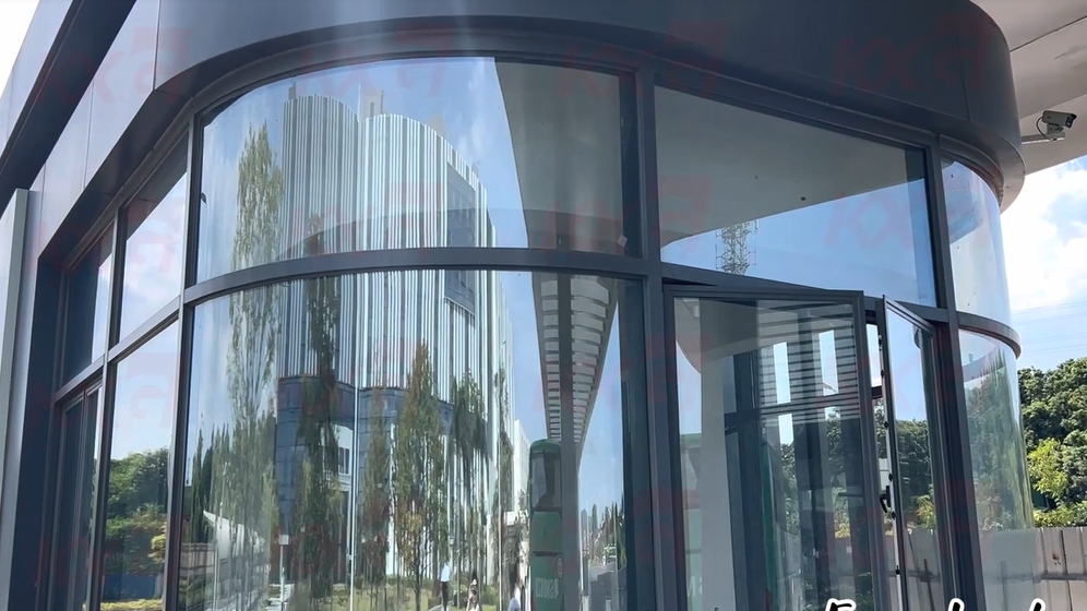 Kunxing Glass ---- Curved Facade Insulated Glass