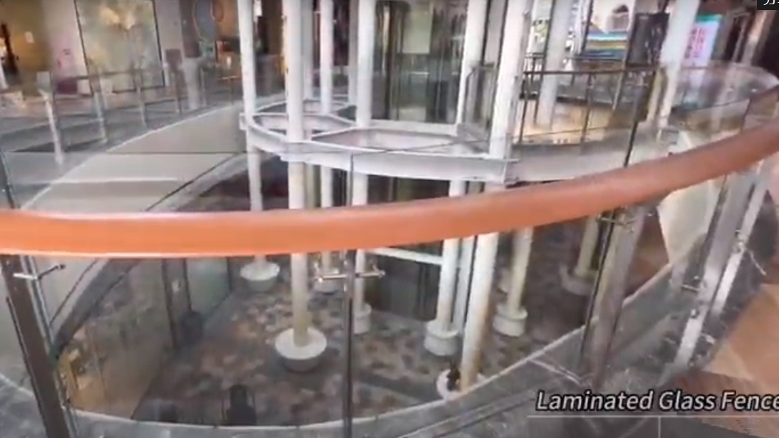 Kunxing Glass ---- Laminated safety glass fence-