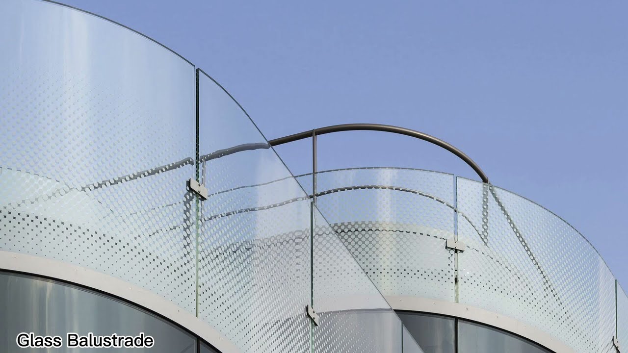 Kunxing Glass ---- gradient effect curved laminated glass-