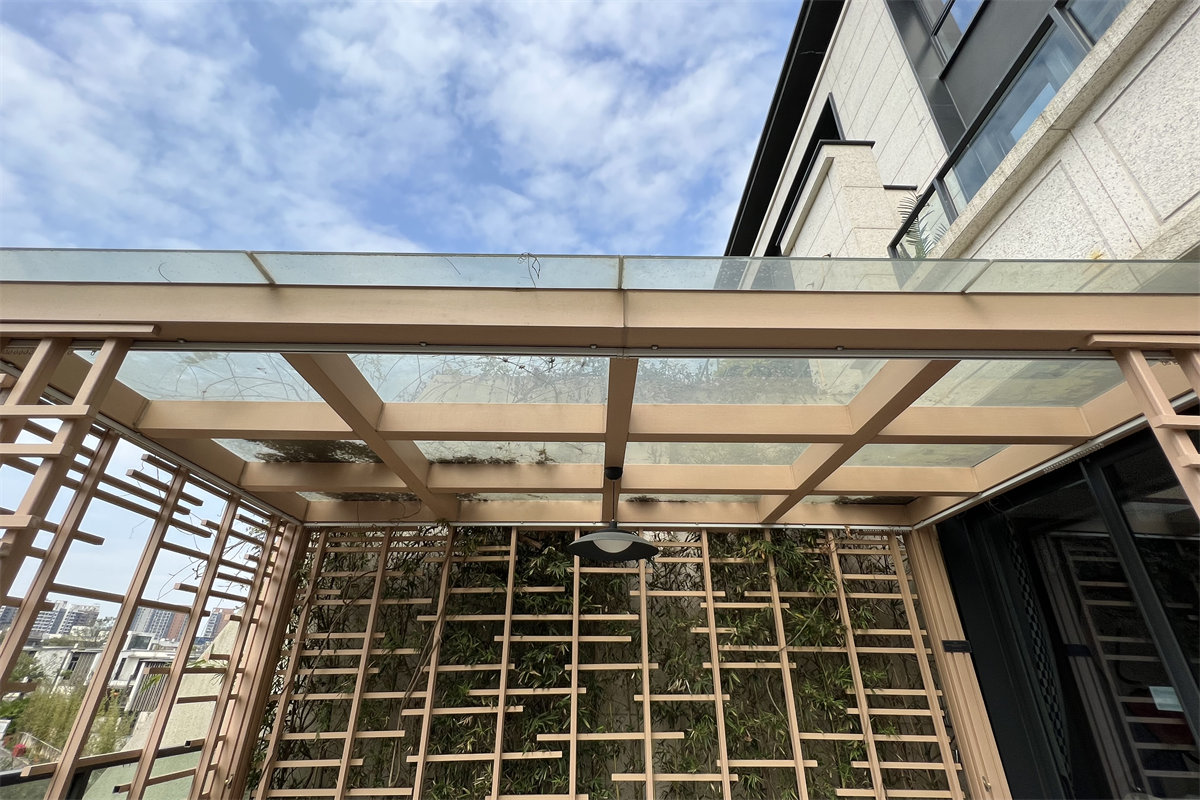 Clear Tempered Laminated Canopy-