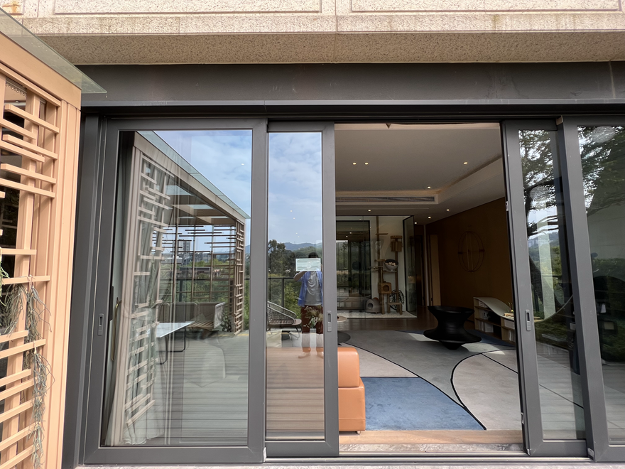 Glass Partition Door