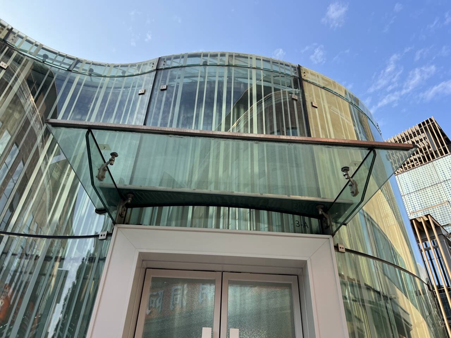 Architecture glass facade