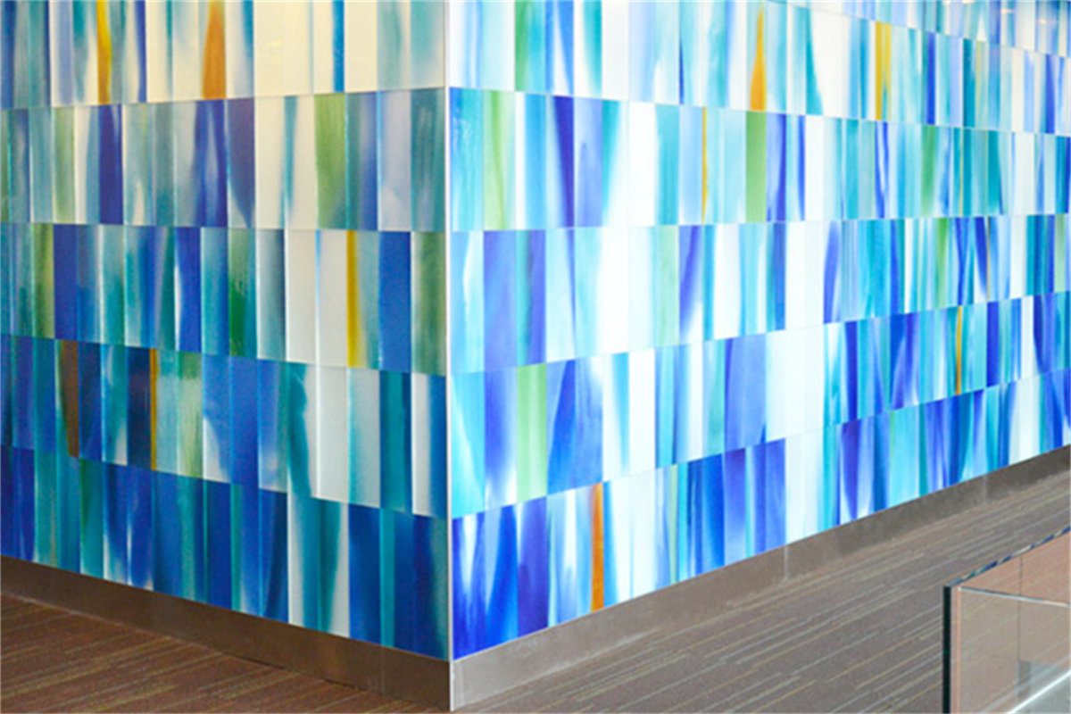 Digital Printing Glass Wall
