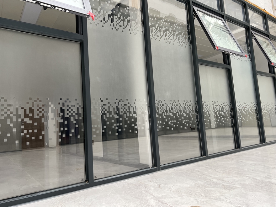 Office Frosted Glass Partition