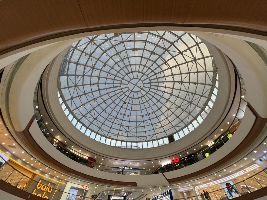 Irregular Shape Glass Skylight