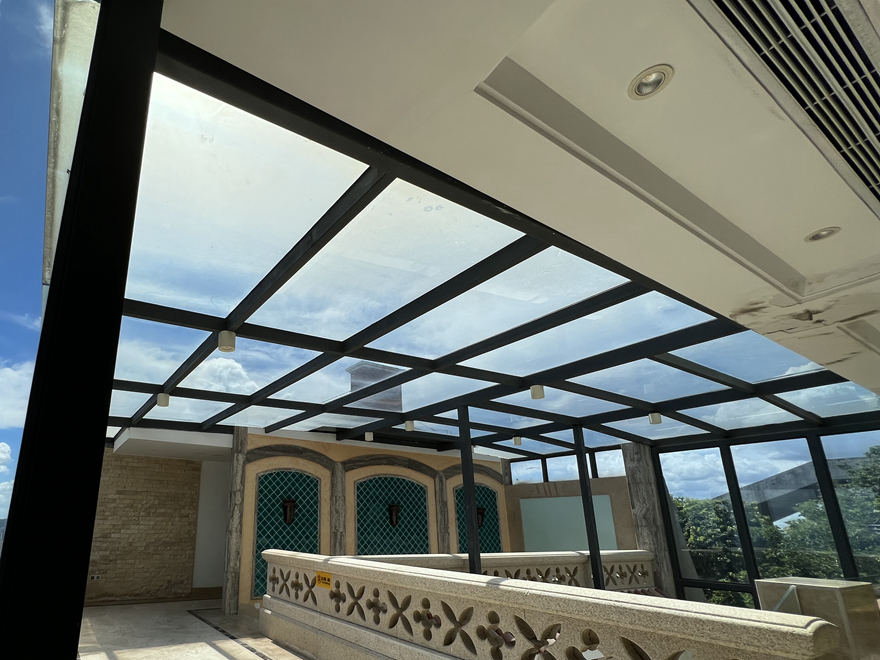 Corridor Balcony Light Roof