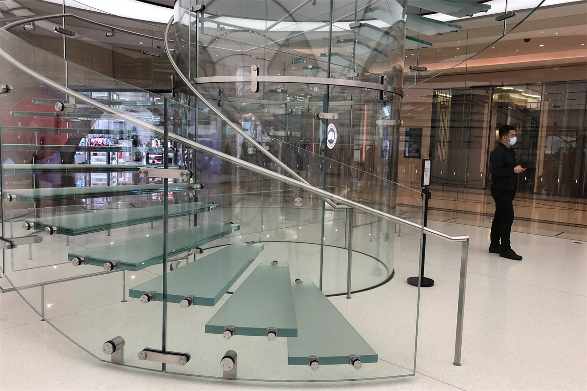 Curved Laminated Handrail11