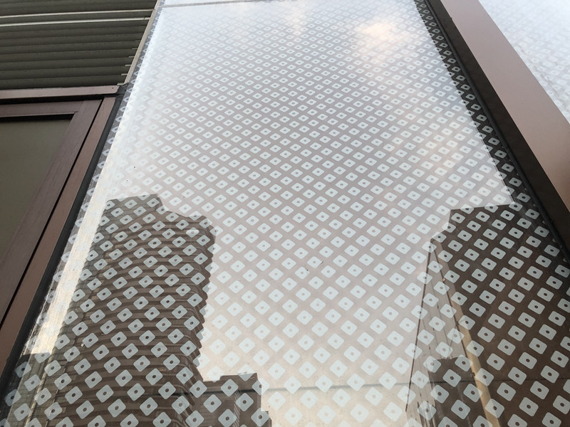 Silkscreen tempered glass