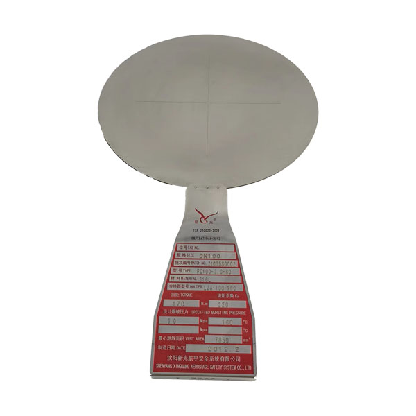 Flat Plate With Groove Type Bursting Disc（PC）