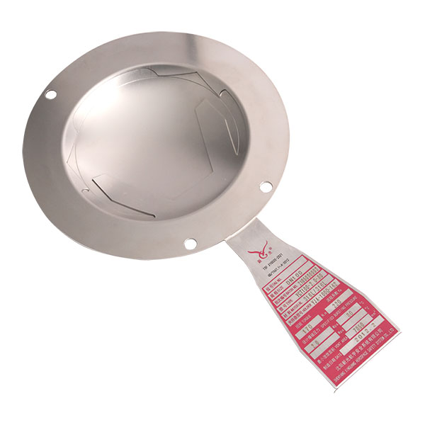 circular reverse buckling rupture disk
