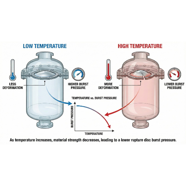 Requisitos de instalação para discos de ruptura em tanques de armazenamento criogênico