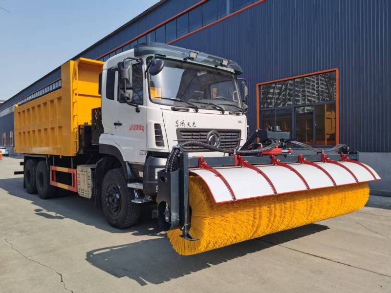 Біріктірілген қар тазалау көлігі