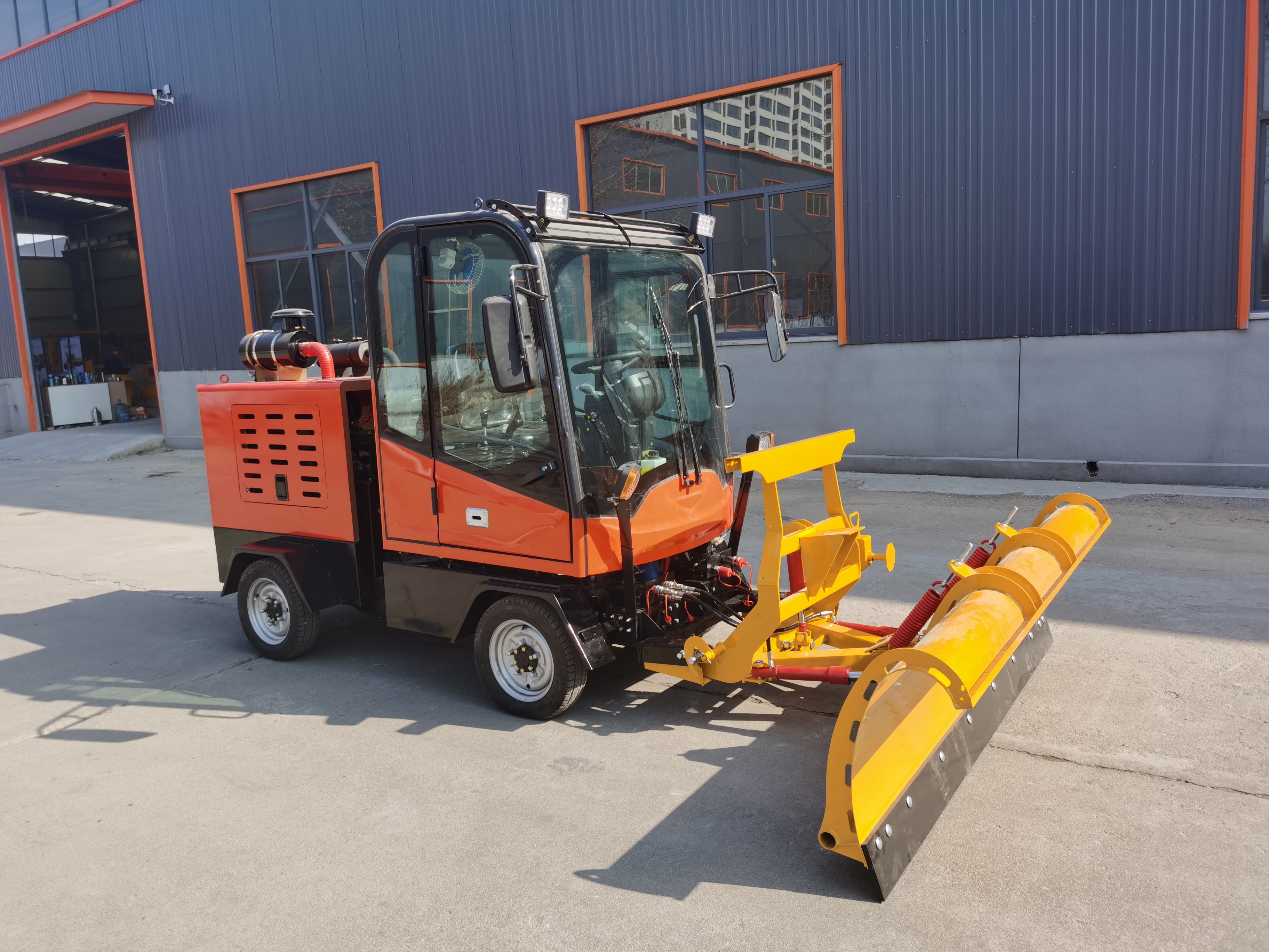 small snow removal vehicles