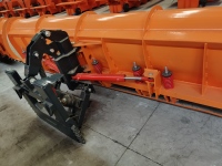 Еңкейтетін пышақ қарды итергіш