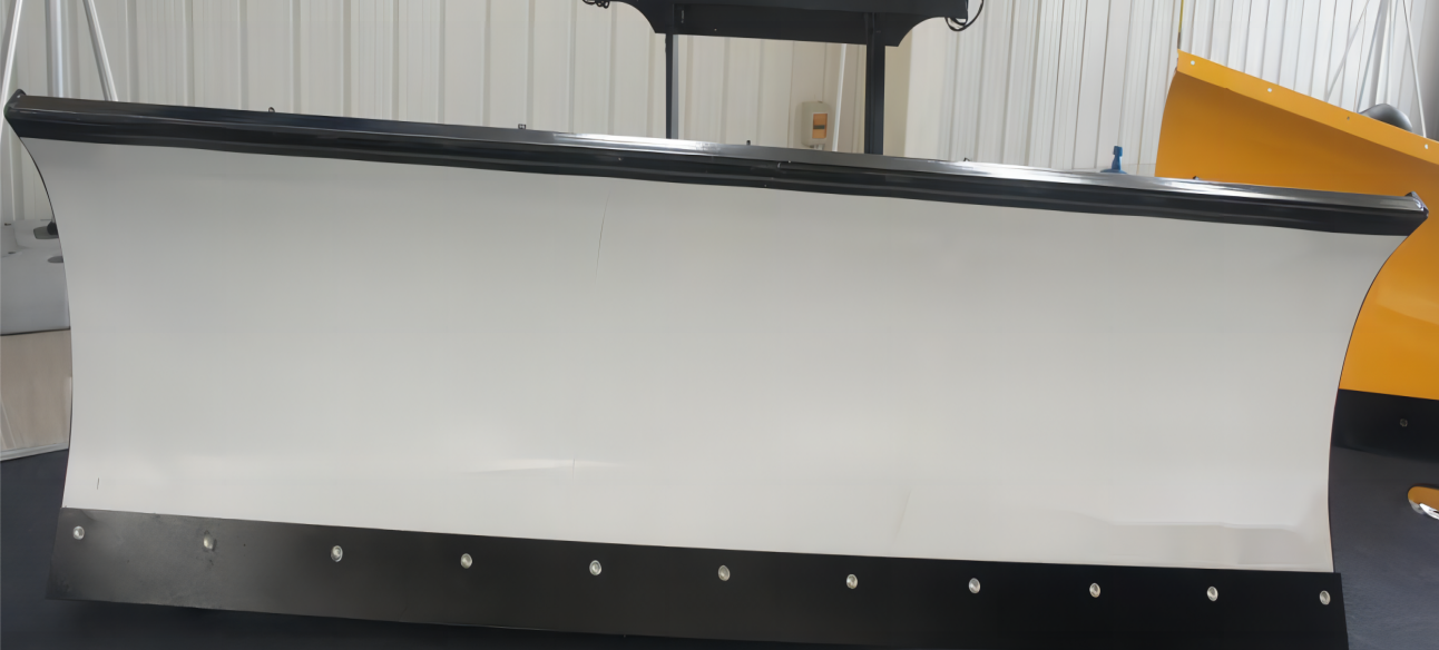 hydraulic snow pusher