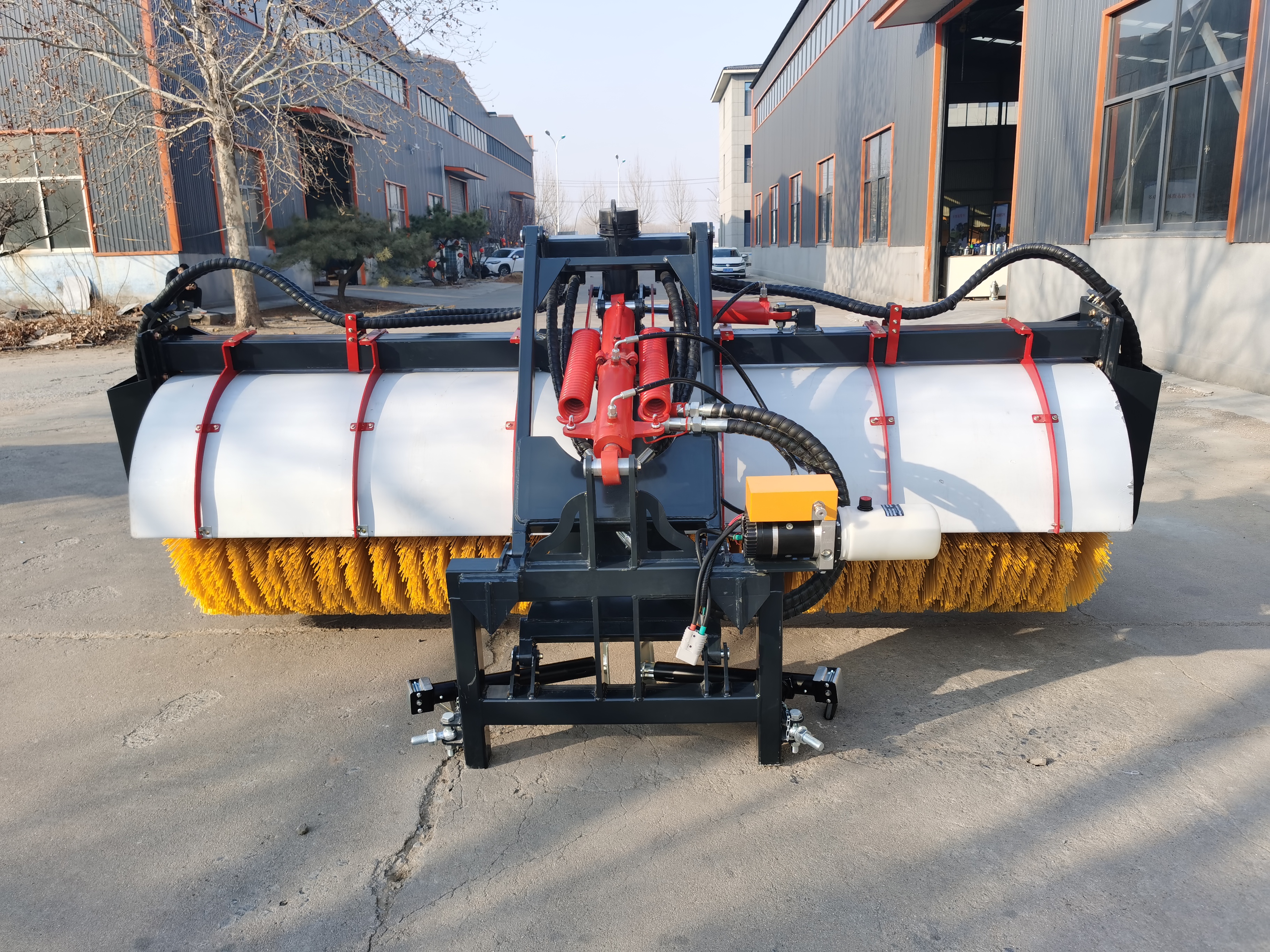 snow broom for truck