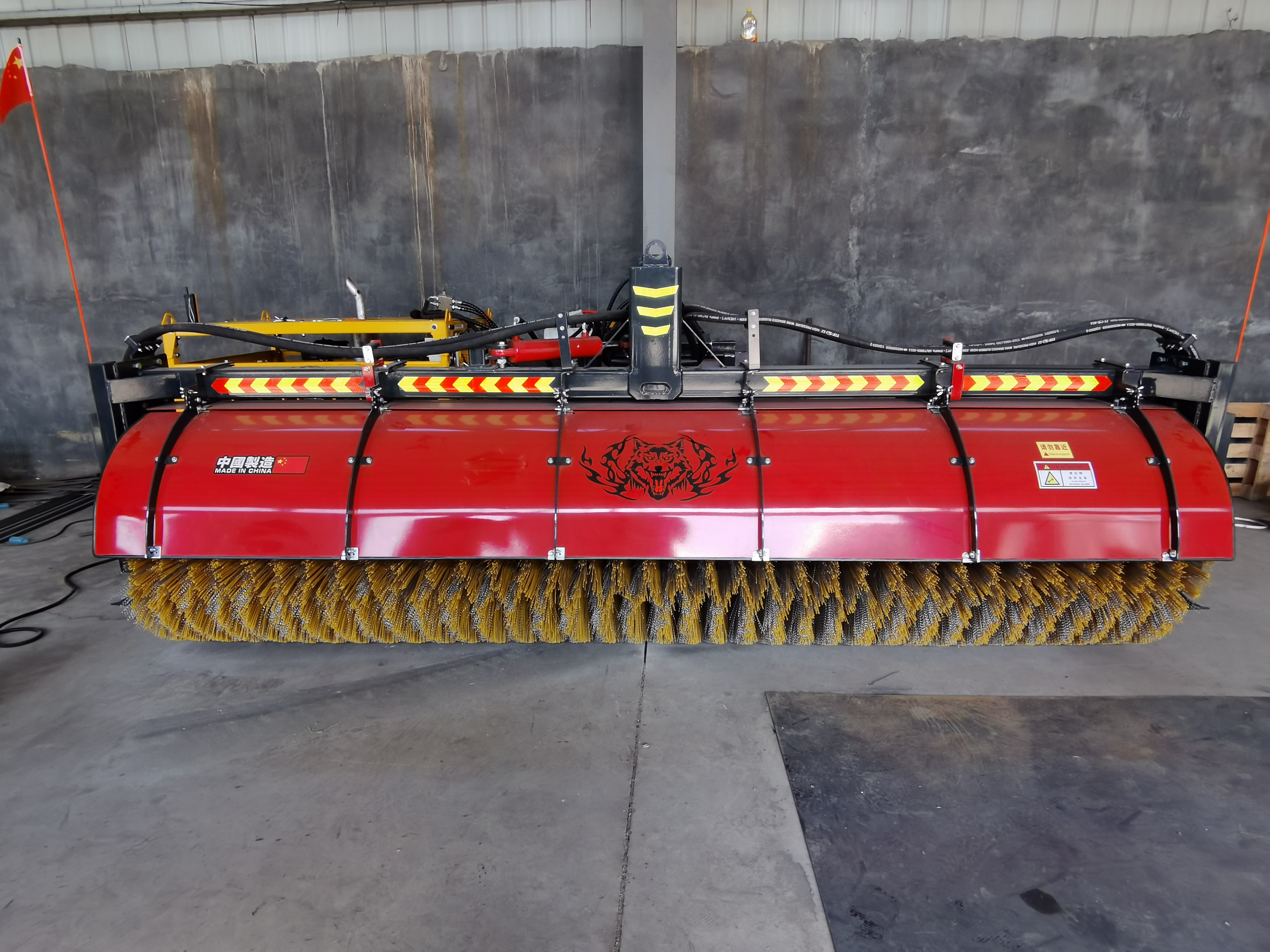 front loader snow removal