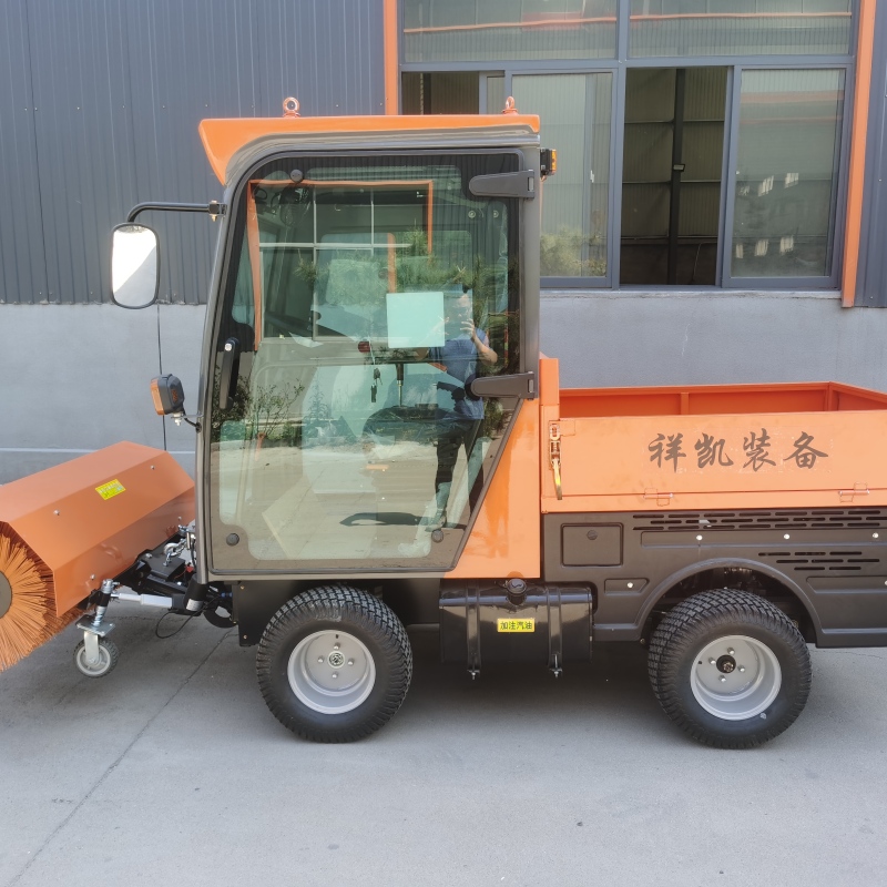 Małe pługi śnieżne benzynowe