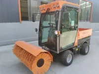Small Gasoline Snow Plows