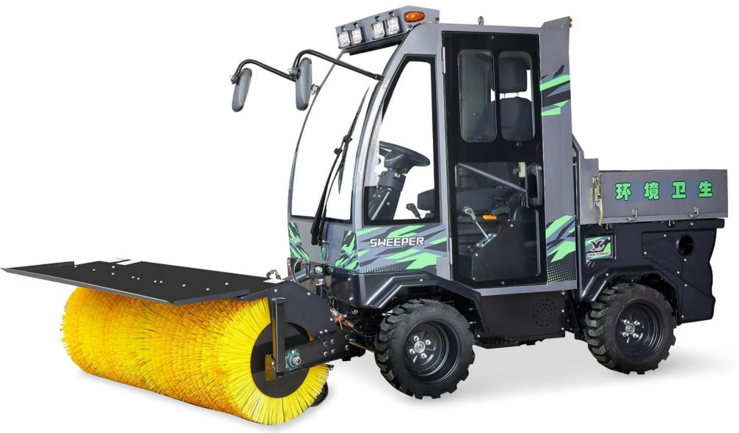 Small multi-purpose snow plower