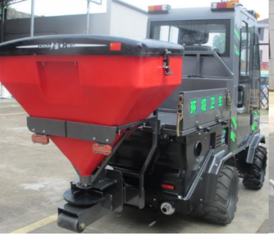 gas powered sweeper for snow