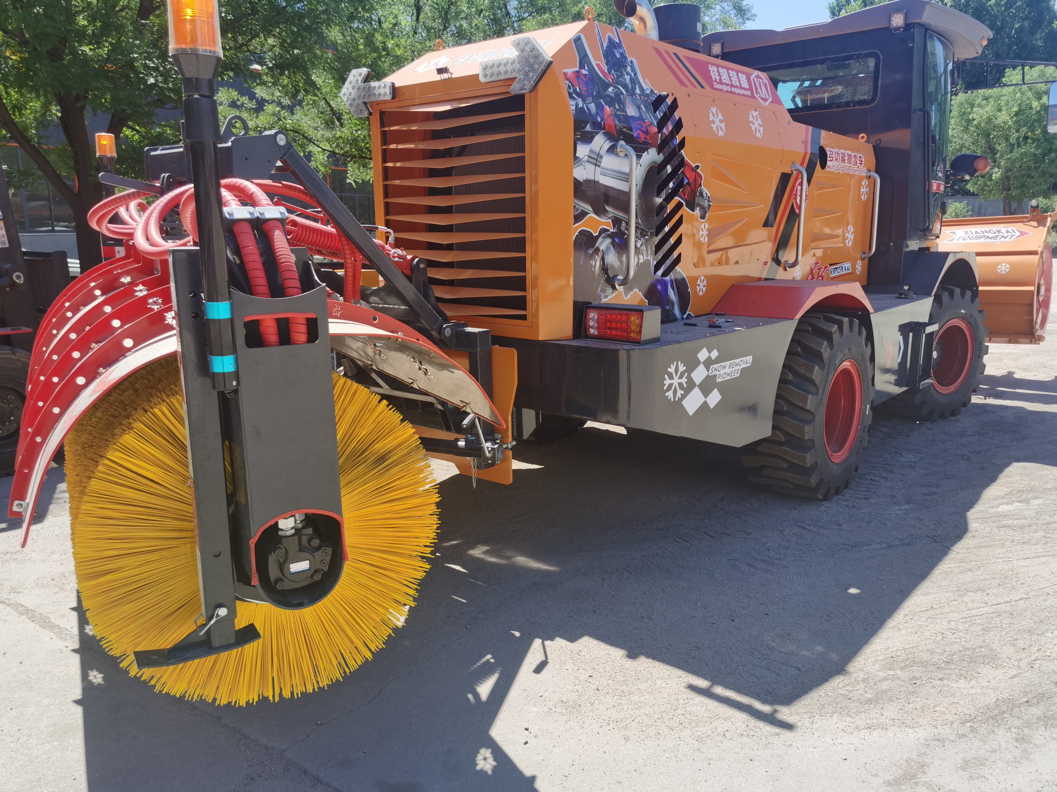 Multi-functional snow blower