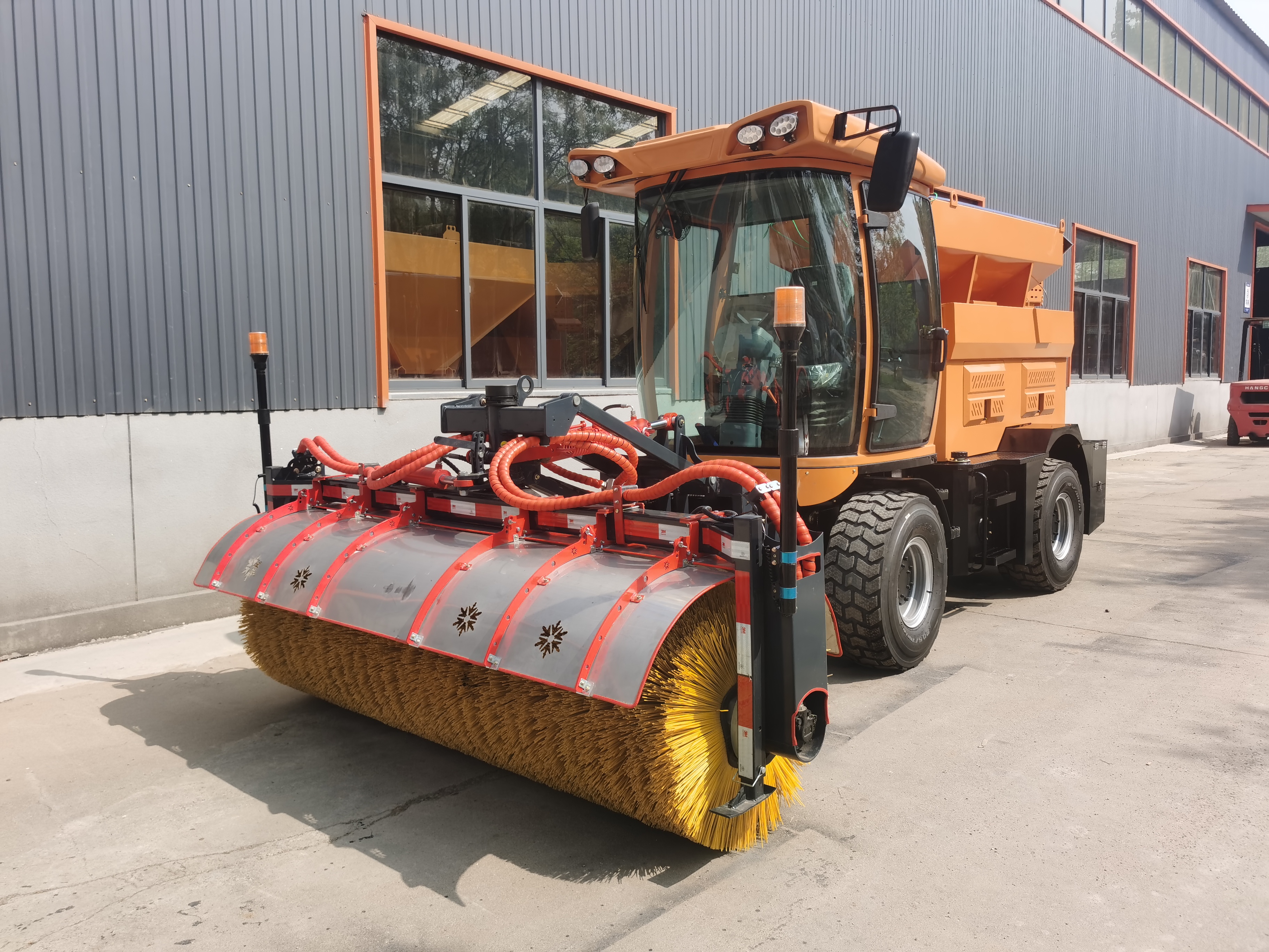 Multi-purpose Engineering Snow Removal Vehicle