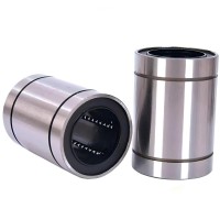 OEM Hard-Wearing Chrome Steel Linear Bearing Ball Linear Motion Rail Slide Block Bearing LM16UU LM20UU