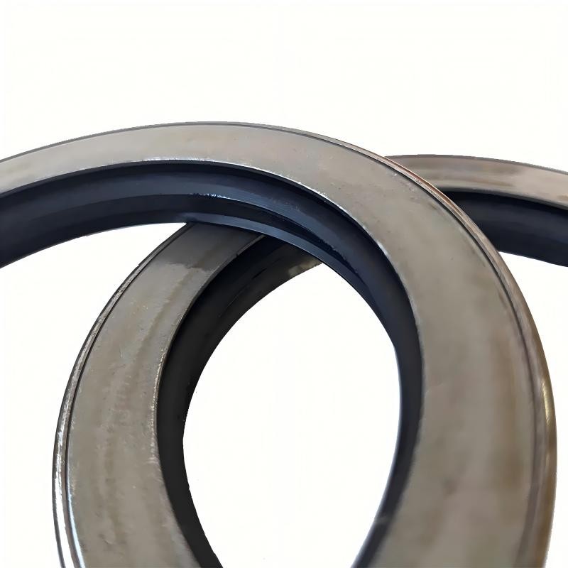High Pressure Stainless Metal case TCN TCV Oil Seal with Lips NBR FKM