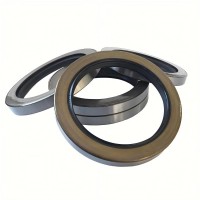 High Pressure Stainless Metal case TCN TCV Oil Seal with Lips NBR FKM