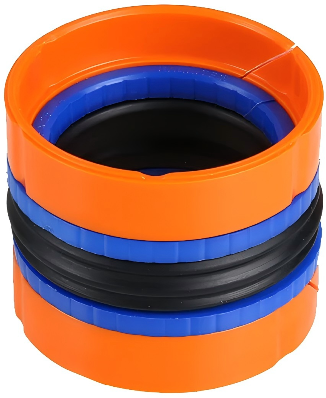 Hydraulic System Double Acting Oil Seals KDAS DAS DPM Combined Piston Seal Easy Maintenance 100*80*25*6.35