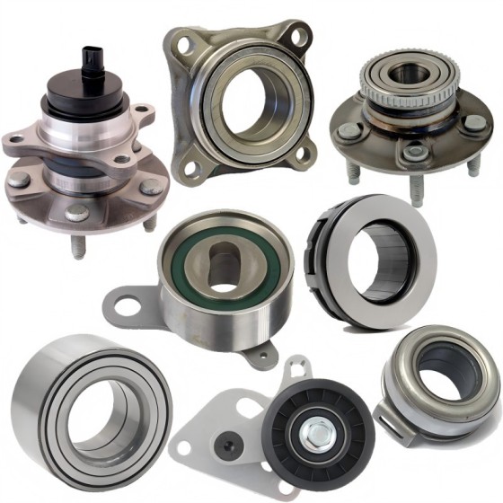 How to disassemble and install the front wheel bearing of a car?