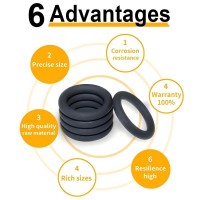 FFKM Rubber O Ring Perfluoroelastomer Materials Provide the Highest Temperature and Acid Resistance