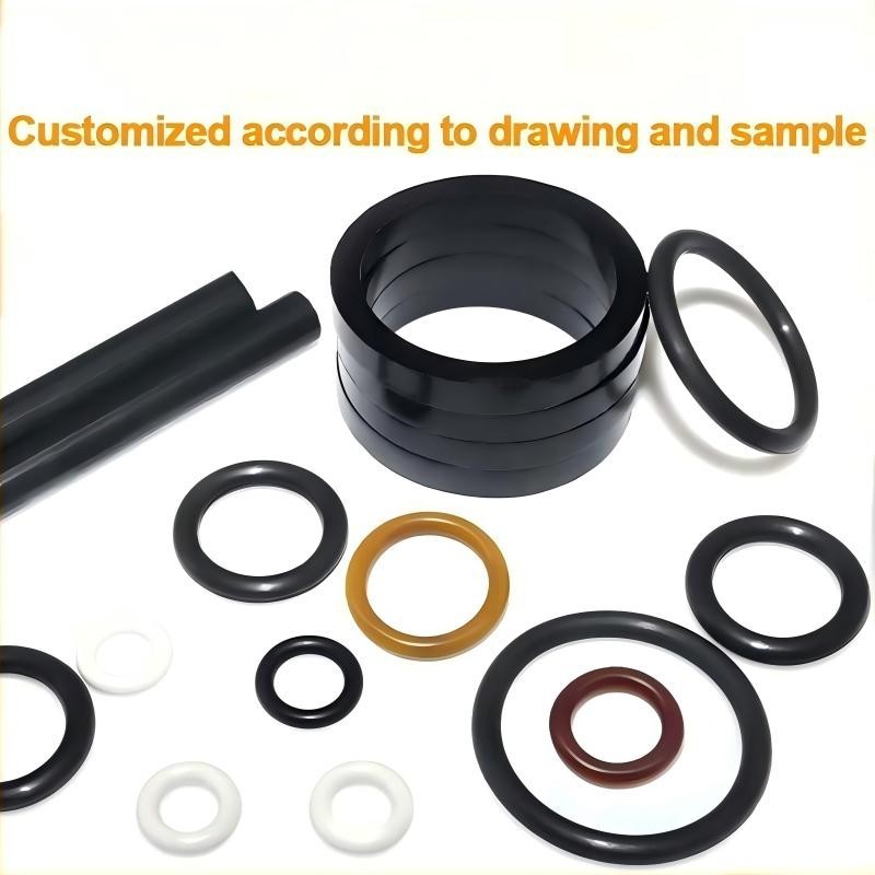 FFKM Rubber O Ring Perfluoroelastomer Materials Provide the Highest Temperature and Acid Resistance