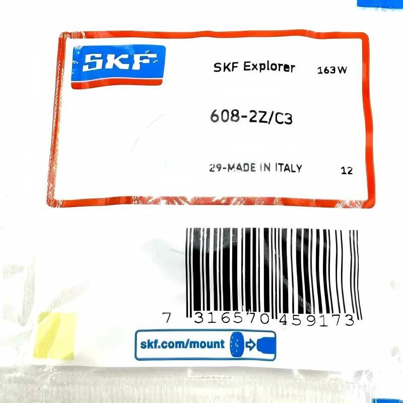 High Quality High Precision Long Life SKF 600 Series Deep Groove Ball Bearing SKF Bearing 606 607 608 609 ZZ