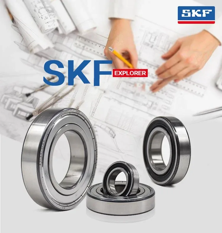 SKF High Quality 6200 Series Bearing Deep Groove Ball Bearing Price