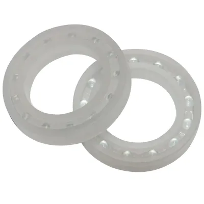 Popular POM6015 PP Insulation Glass Ball Stainless Steel Ball Deep groove Ball Plastic Bearing